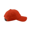 Casquette de Baseball à 6 panneaux non structurés, couleur rouge coucher de soleil, chapeau de Sport à profil bas pour hommes et femmes, chapeau de Golf