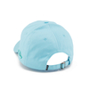 Chapeau de Baseball bleu avec Logo brodé personnalisé, Six panneaux, en coton biologique, pour Sport de Golf, pour papa