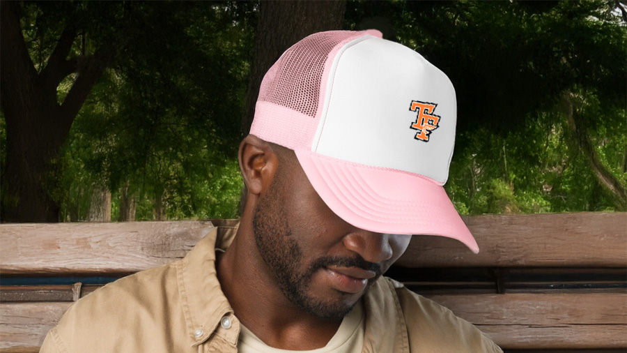 Logo personnalis&eacute; du chapeau de camionneur 