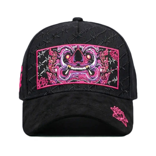 Casquette de baseball avec logo brod&eacute; personnalis&eacute; &agrave; 5 panneaux